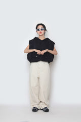 ビゾスナップワイドパンツ / Bizo Snap Wide Pants