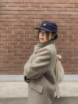 [wool30%] オアシングルウールロングコート