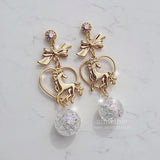 クリスタルバブルポニーピアス / Crystal Bubble Pony Piercing