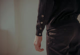 フロントサイドスリットニットシャツ / Front_Side Slit Knit Shirt (4445023895670)