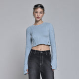 WテリーTシャツ / w terry T (sky blue)