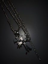 Silver crom neckless
