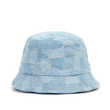 BBD Patchwork Denim Bucket Hat (Light Blue)