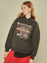Superball Lettering Sweatshirt (Charcoal) (6643897499766)