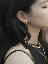 no.13 ゴールドピアス/no.13 earring gold