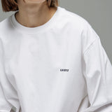 オーバーフィット M ロングスリーブT/OVERFIT M LONG-SLEEVED T-WHITE