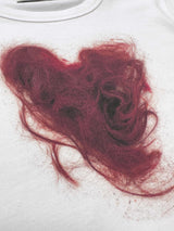 ハートヘアTシャツ / Heart Hair Tee WHITE A