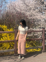 イージーコットンロングスカート / Easy Cotton Long Skirt (3 colors)