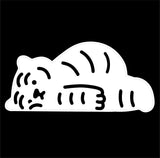 LYING TIGER BIG REMOVABLE STICKER (6538521608310)