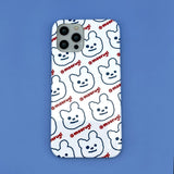 White Pattern Hard Case (6653850452086)