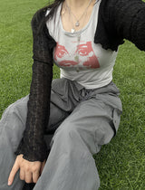 ソフトツーアイプリントTシャツ / Soft Two Eye Printed T-shirt