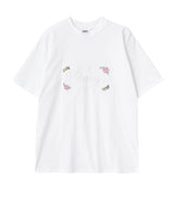 オールウェイズ刺繍Tシャツ / ALWAYS EMBROIDERED T-SHIRT(WHITE)