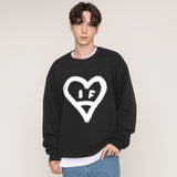 ビッグ ハート スマイル スプレー スウェットシャツ / Big Heart Smile Spray Sweatshirt
