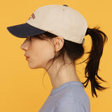 ビンテージツートンボールキャップ/VINTAGE TWO TONE BALL CAP_CREAM