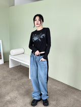 デニムトレーニングカラーパンツ/Denim Training Color Pants (2color)