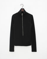 ロングジップTシャツ / long zip t-shirt