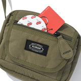 ポケットビンテージウォッシングミニクロスバッグ／POCKET VINTAGE WASHING MINI CROSS BAG [KHAKI]