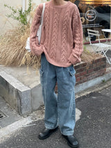 Landis twist knit