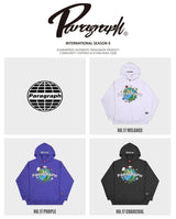 スマイルアースフーディー / paragraph 21f/w Smile earth hood 3color (6611352322166)