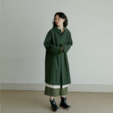 レインコート / unisex rain coat khaki