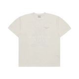 ファジードラゴンアートワーク半袖Tシャツ クリーム