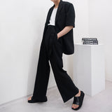 SI ミニマル半袖ジャケット / SI Minimal Short-Sleeved Jacket (2 colors)