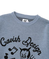 61ROAD KNIT SWEATER BLUE(CV2ESUK600A)