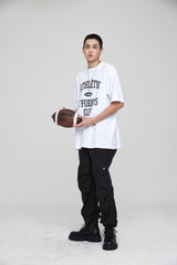 アスレチックオーバーサイズTシャツ /ATHLETIC OVERSIZED T-SHIRT WHITE