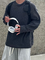 COZY LONG LOOSEFIT DAILY SLEEVE(3COLOR)