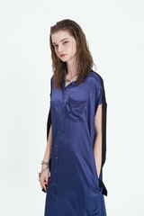 Ribbon Shirt Dress