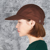 Ordinary Over Fit Cotton Ball Cap Brown