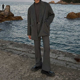 ASCLO Wool Two Tuck Double Jacket (2color)
