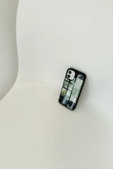 (Basic)Black Bumper Case_Green Sunday