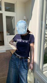 Travel Bow Short Sleeve T-Shirt