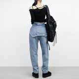 [NONCODE] Lamir Strap Off T-shirt