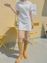 カラーリボンドレス/Color Ribbon Dress (4color)