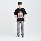 ADLV ベイビーフェイス半袖Tシャツ ブラックドーナツ 3