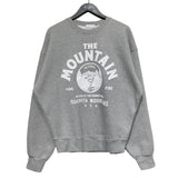 (UNISEX)ヘビーマウンテンラウンドスエットシャツ