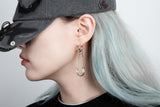 ロゴセーフティーピンピアス