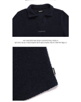テリー Vネック カラー クロップ T / CHARMS TERRY V-NECK COLLAR CROP T NV