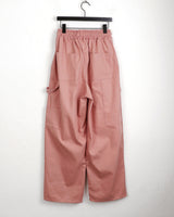Zed pintucked balloon cotton two-way jogger cargo pants