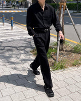ルブラン２タックデニムセット / LE Blanc Linen Two-Tuck Denim (Set - Up / 1 color)