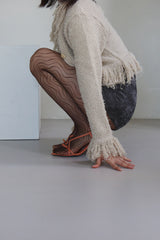 wave mesh tights