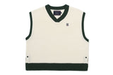 ワッフルニットベスト / WAFFLE KNIT VEST_OATMEAL