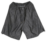 ワイドハーフストリングデニムショートパンツ / No.9607 Z wide half string denim SHORTS