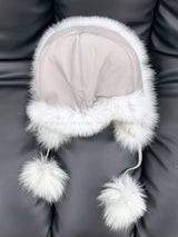 Fox fur hat