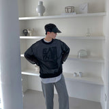 Uno Grill Mesh Sweat Shirt (3color)
