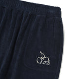 CHERRY TERRY JOGGER PANTS [DARK NAVY]