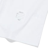 ベーシックパッチショートスリーブT/BASIC PATCH SHORT-SLEEVED T-WHITE