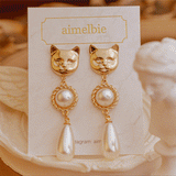 メルビーザキャットシリーズ - ザエレガンスピアス / Melbie The Cat Series - The Elegance Piercing (Gold ver.)